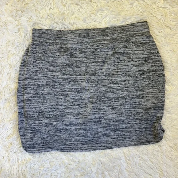 3/20 Croft & Barrow Skort Gray Skort Gray Athletic Skort Gray Skirt - Picture 7 of 7